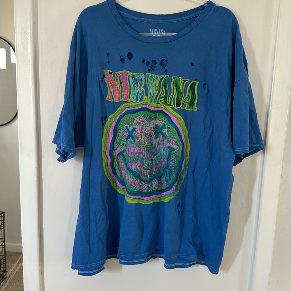 Nirvana destroy tshirt